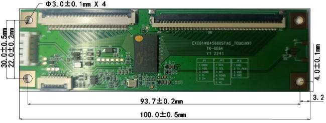 TK-UE64 For Capacitive Touch Controller